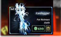 Fisch Icedagger For Ruinous Oath 699