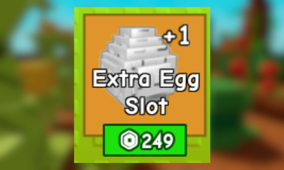 Grow a Garden Extra Egg Slot 249