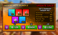x10 Desert Pets Bundle