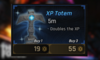 1 XP Totems