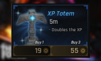 3 XP Totems