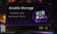 Double Storage